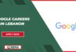 Google Careers in Lebanon