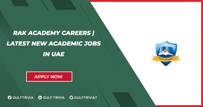 Rak Academy Careers